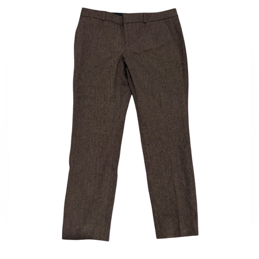Banana Republic Brown Herringbone Ankle Pants